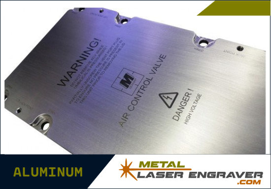 Laser Engraving Bare Aluminum