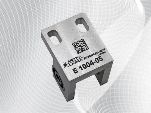 Laser Etching Aluminum 2D Data Matrix